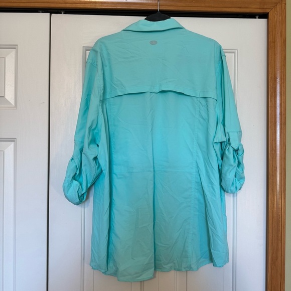 Reel Legends Quick Dry Vented Long Sleeve Roll Tab Shirt - Picture 3 of 5